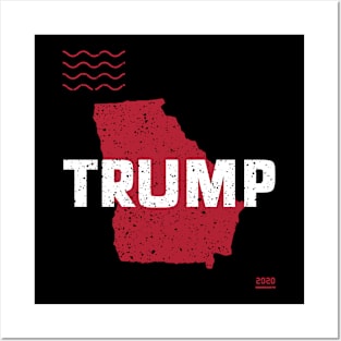 Trump Georgia - Red Wave, Red State Posters and Art